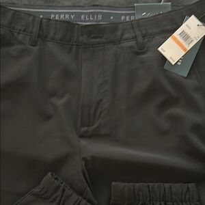 Perry Ellis Men's Black Pants
